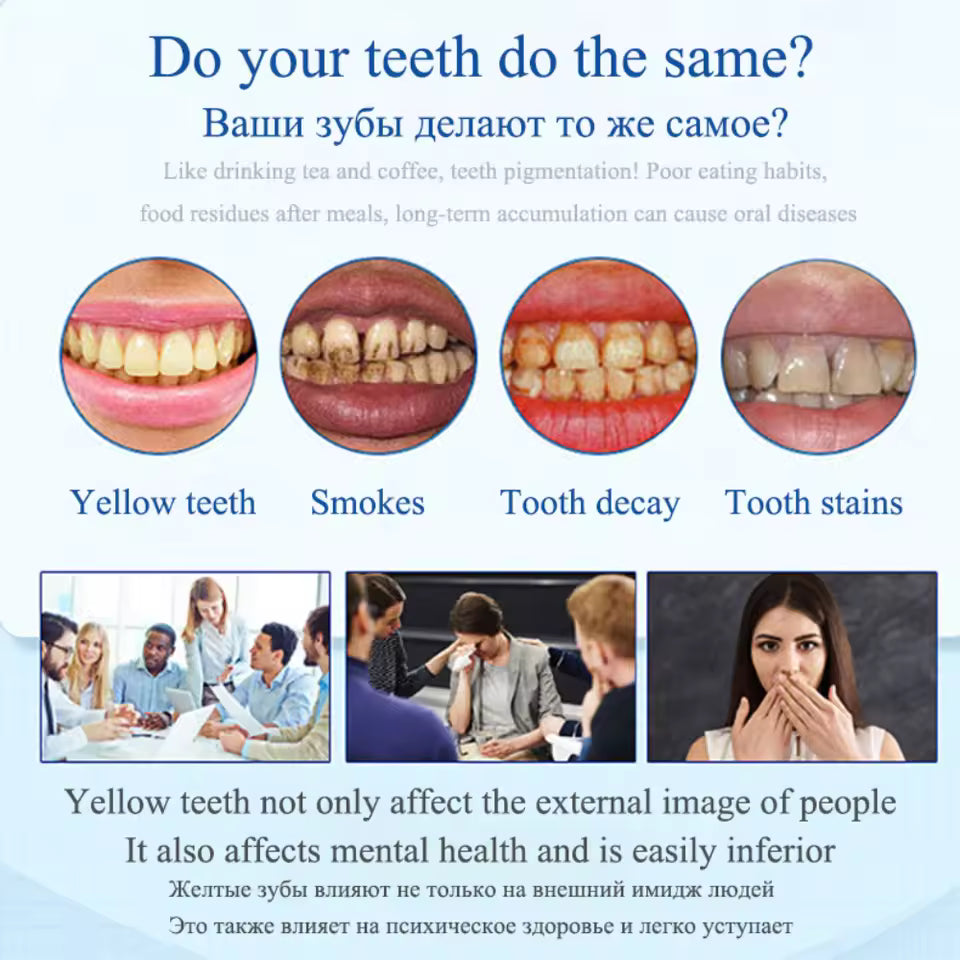 Teeth Whitening Pen Cleaning Serum Remove Plaque Stains