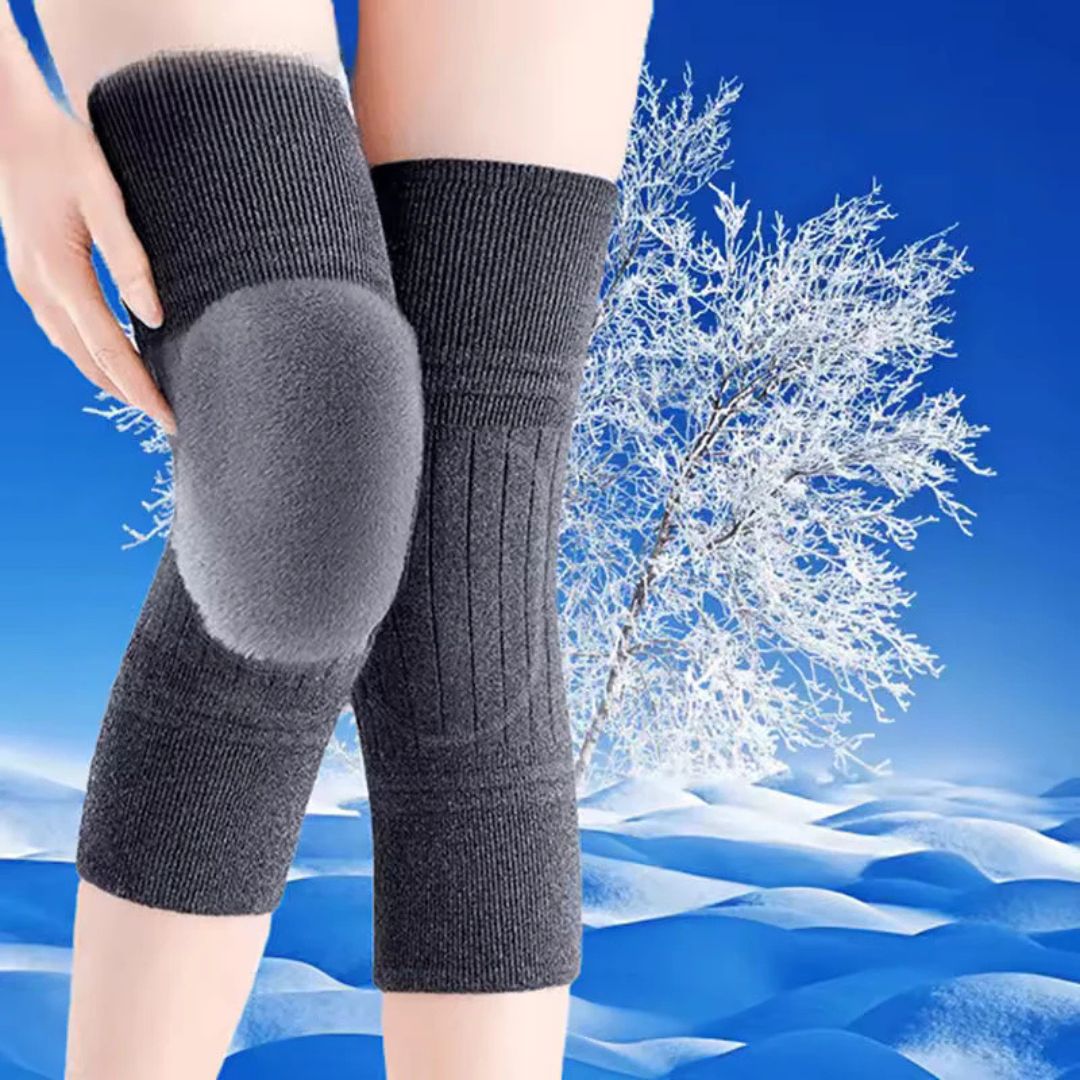 Winter Warm wool Knee Pads Thermal Leg Warmers
