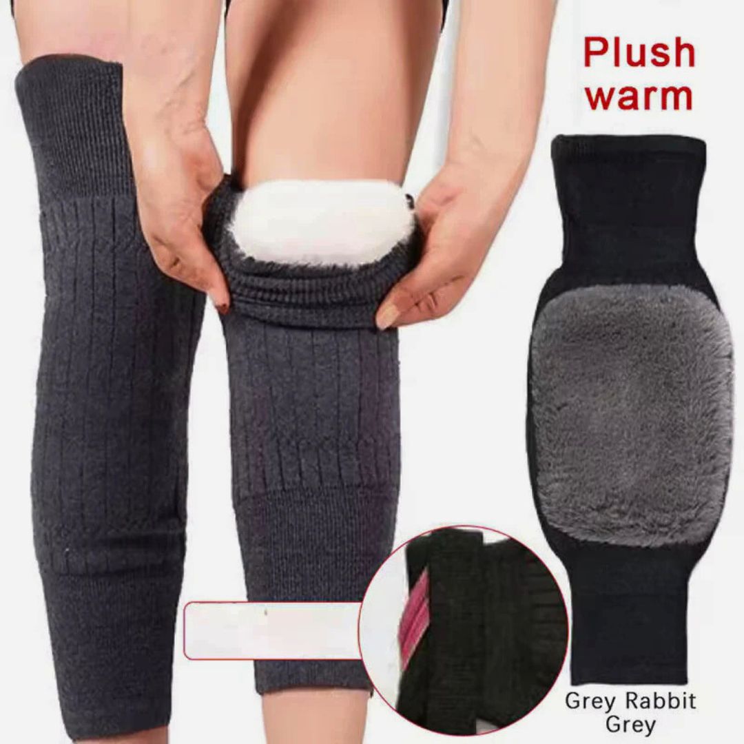 Winter Warm wool Knee Pads Thermal Leg Warmers
